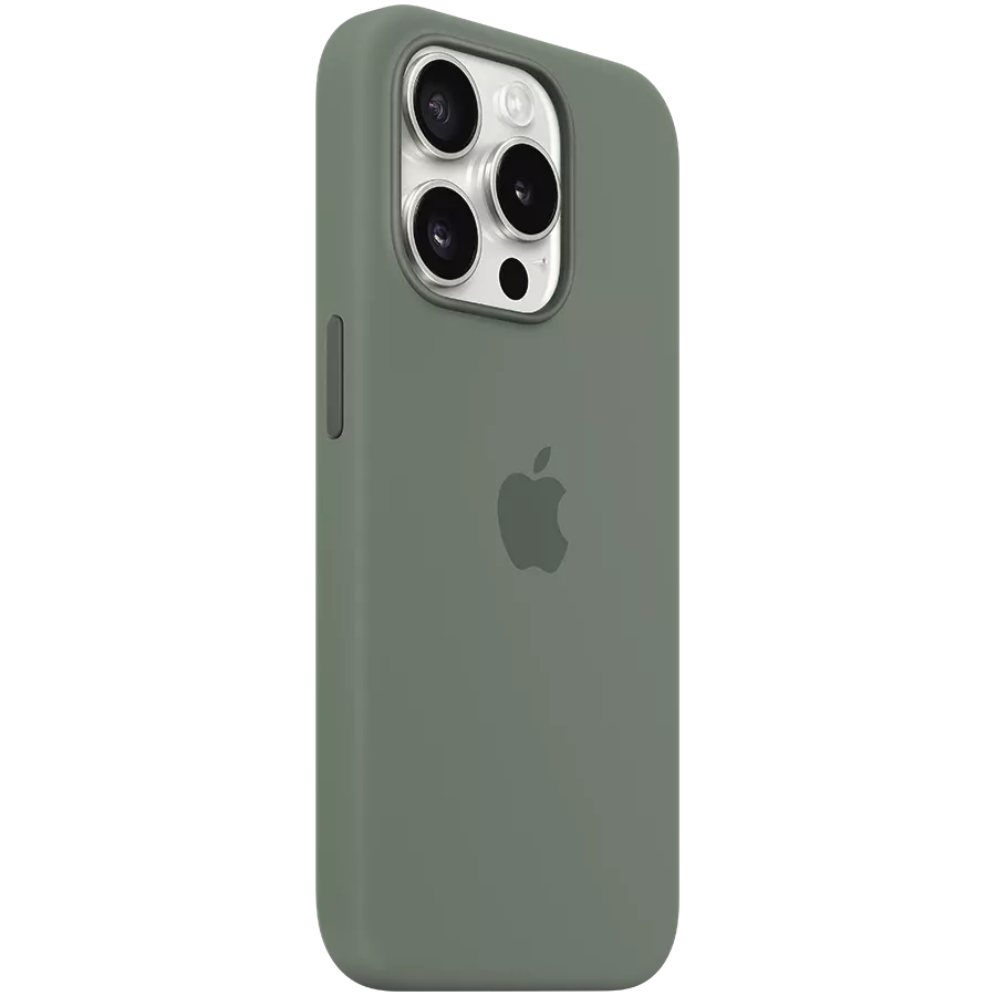 APPLE Silicone Case with MagSafe Cypress for iPhone 15 Pro — Image №2