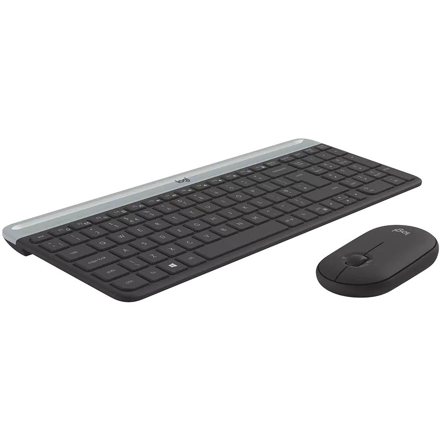 LOGITECH MK470 Πληκτρολόγιο, Ασύρματο, Γραφίτης, Ρωσικά/Διεθνή Αγγλικά — Εικών №4