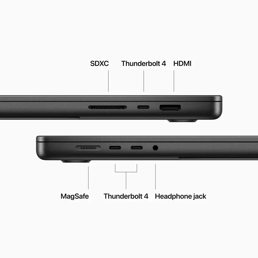 MacBook Pro 16.2"  M3 Max (16C CPU/40C GPU), 48 GB, 1 TB, Space Black — Image №6