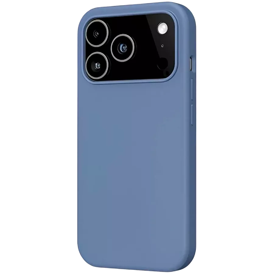 MW Чехол Silicon case MagSafe with MagSafe, Синий для iPhone 17 Pro — Изображение №1