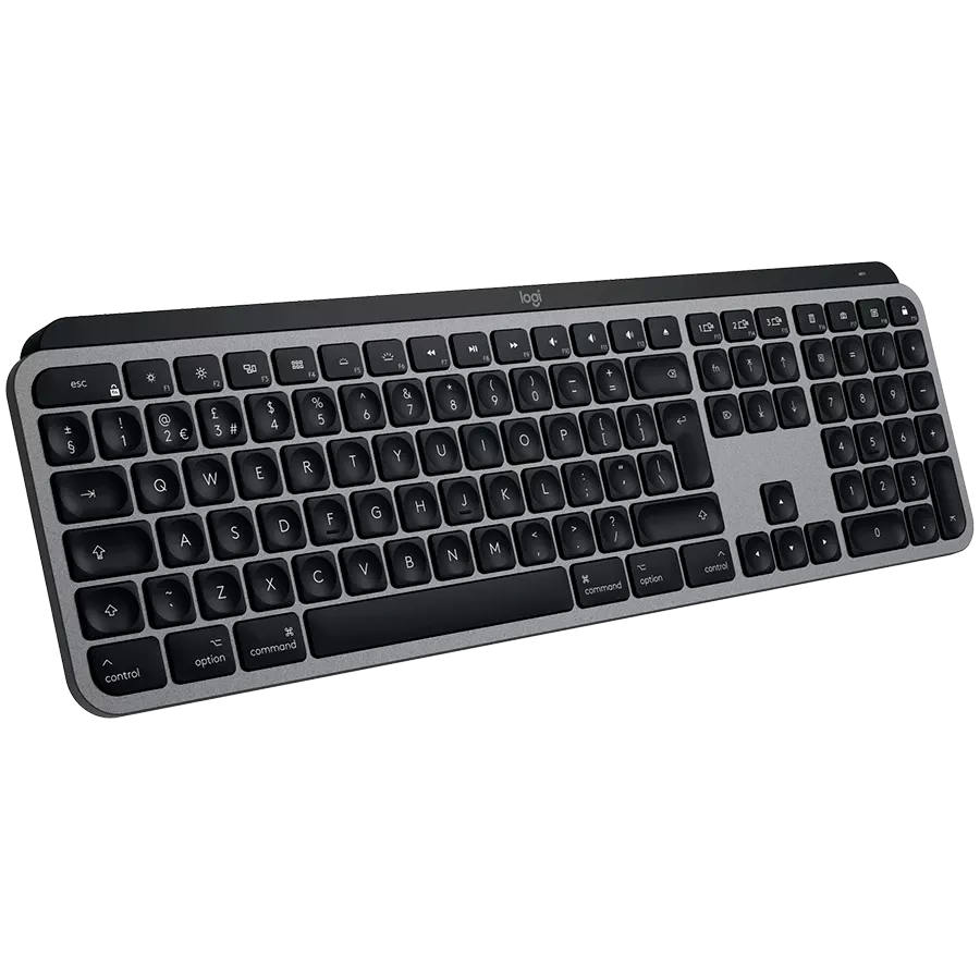Клавиатура беспроводная Logitech MX Keys S для MAC Wireless Space Grey (L920-011637) — Изображение №1