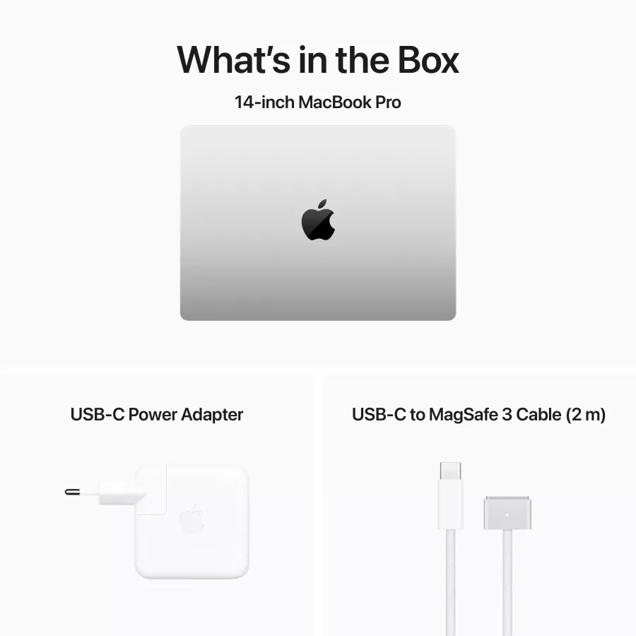 Apple MacBook Pro 14.2"  Apple M3 (8C CPU/10C GPU), 8 GB, 1 TB, Silver, 2023 — Image №10