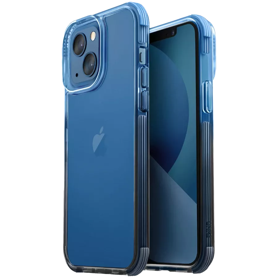 UNIQ Προστατευτική θήκη Combat Duo , Caspian Blue/Black for iPhone 13 — Εικών №1
