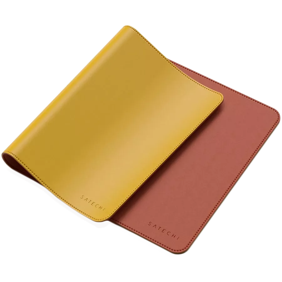 Коврик для мышки Satechi Eco Leather (58,5 x 31 см), Желтый/оранжевый — image №3