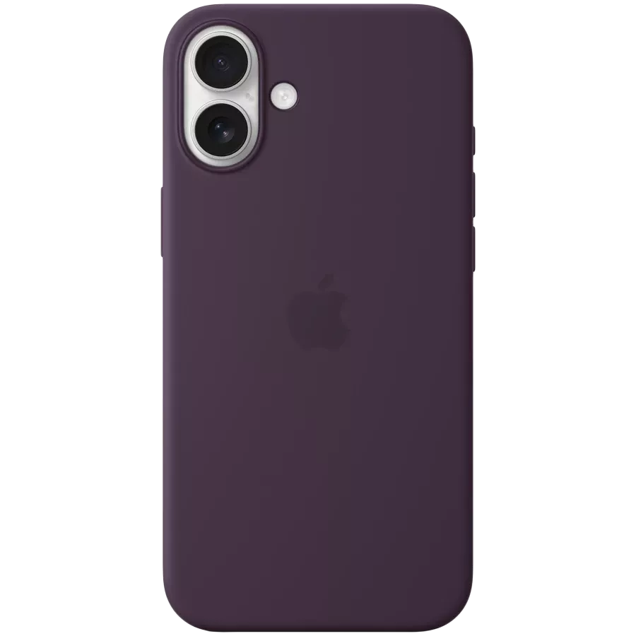 APPLE Case Silicone Case with MagSafe with MagSafe, Plum for iPhone 16 Plus — Image №1