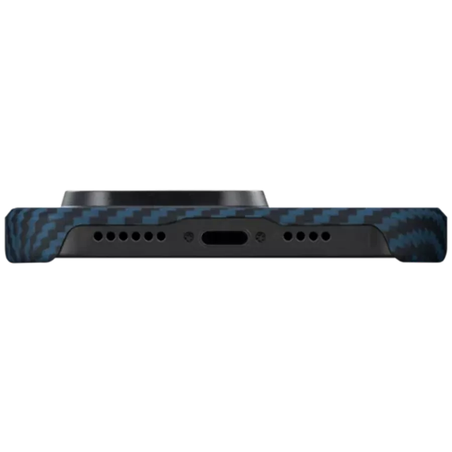 PITAKA Чехол MagEZ Case 3 с MagSafe Синий для iPhone 14 Pro — image №4