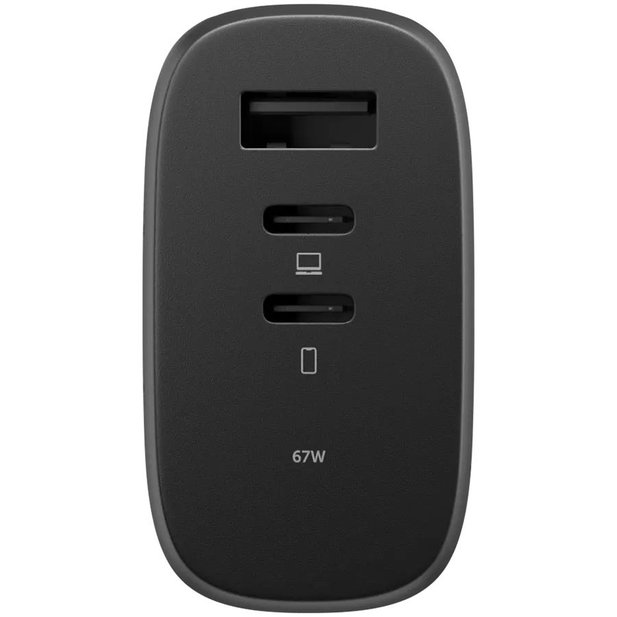 Adaptor de alimentare NATIVE UNION USB-A, USB-C, 67 W, Black — image №2