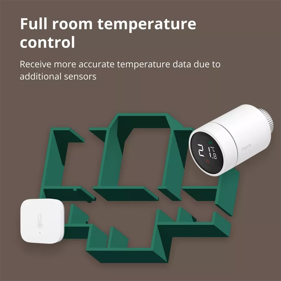Smart Remote Control AQARA SRTS-A01 Radiator Thermostat E1 — Image №5