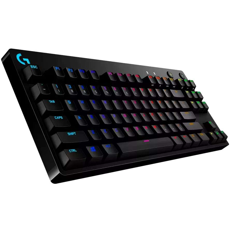 LOGITECH G Pro Gaming Keyboard, Wired, Black, US EN — Image №2