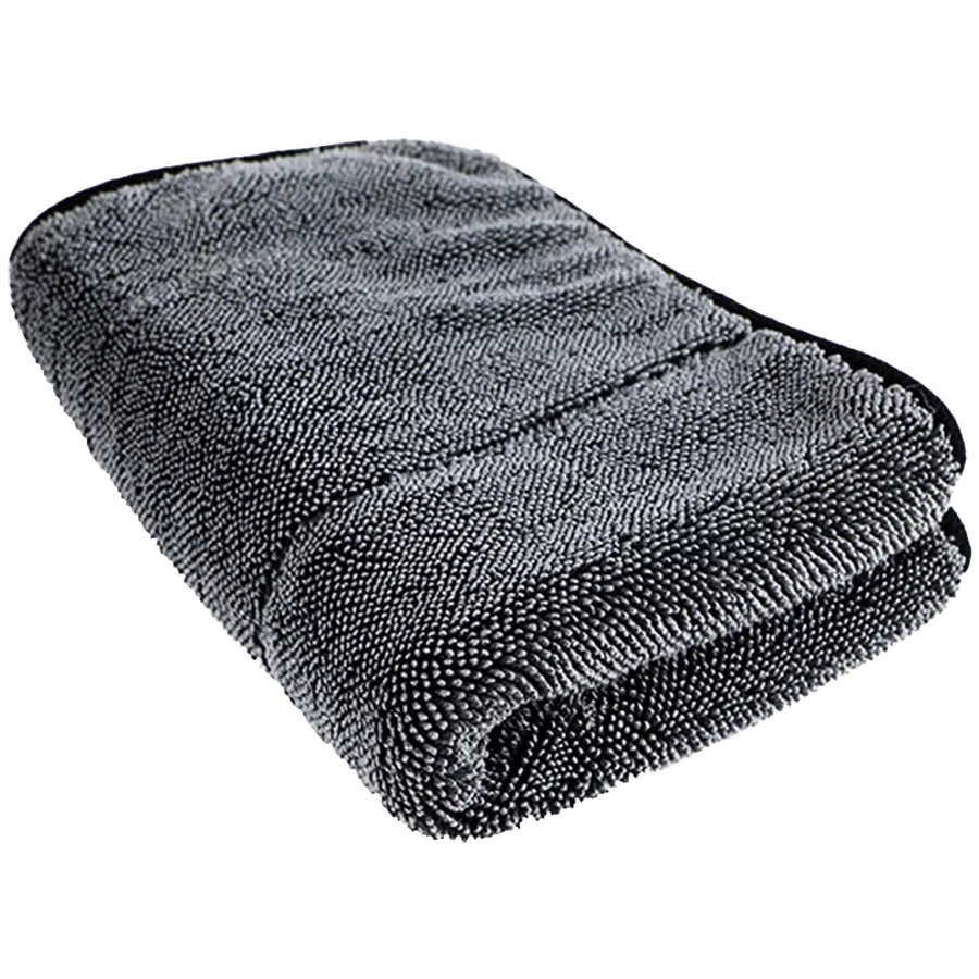 Микрофибра (автополотенце) COLORWAY автомобильная универсальная Extra Dry 1200gsm 50х60см Cерая — Изображение №2