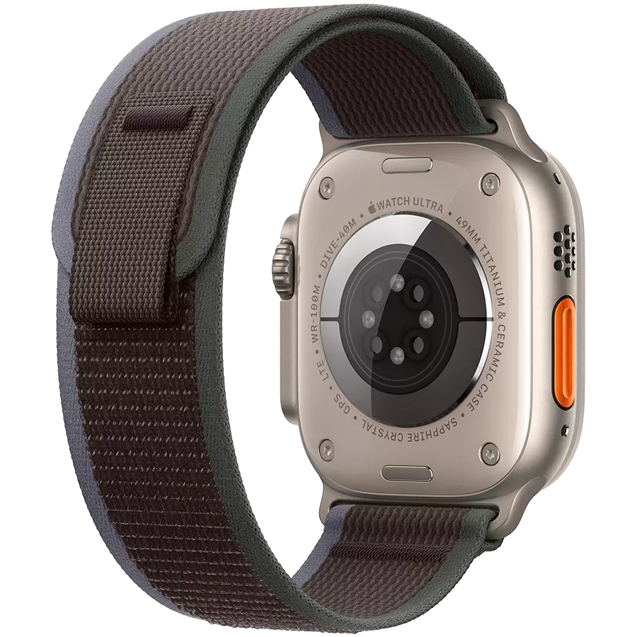 Apple Watch Ultra Series 2 GPS + Cellular, 49mm, Natural, Blue/Black Trail Loop, S/M — Image №3