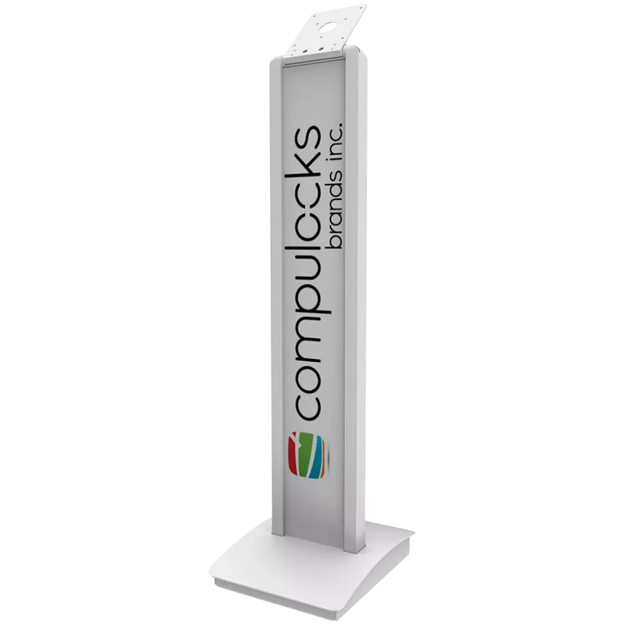 COMPULOCKS BrandMe Floor Stand, White — Image №1
