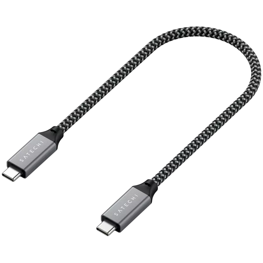SATECHI USB-C մալուխ , Մոխրագույն, 0.25մ — image №2