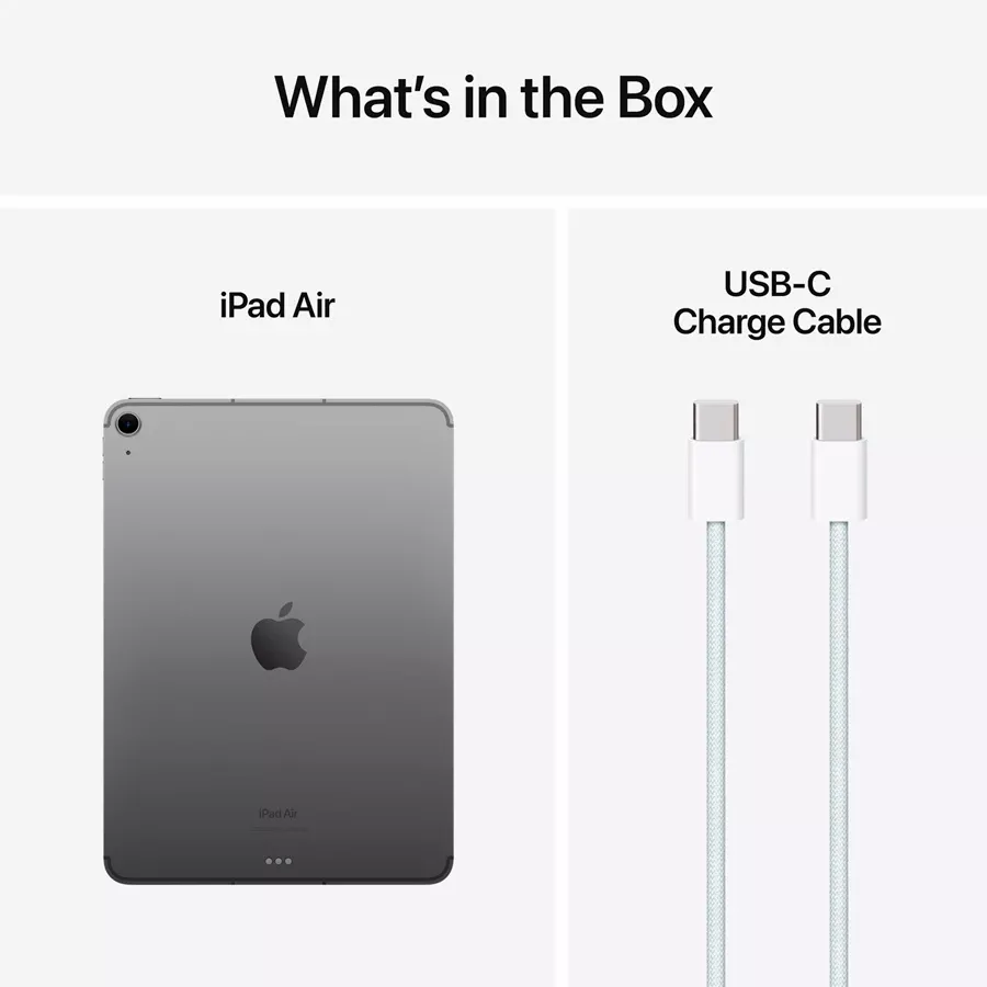 iPad Air 11 M2, 256 GB Wi-Fi+4G 2024, Space Gray — Image №9
