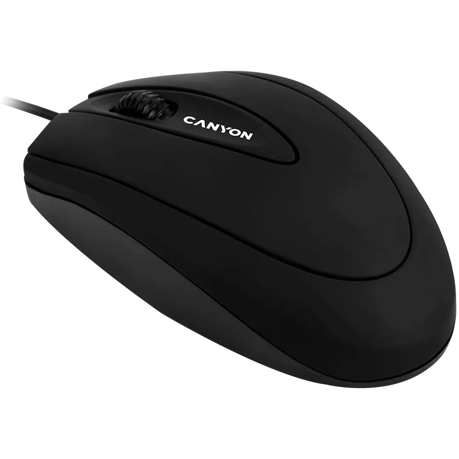 Мышь проводная CANYON Black USB (CNE-CMS1) — Изображение №2