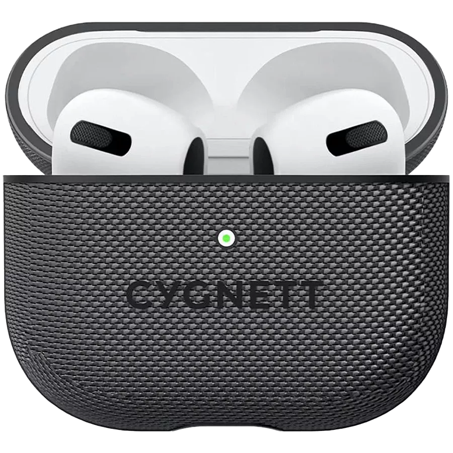 Чехол CYGNETT для AirPods (Gen. 3), Чёрный — image №1