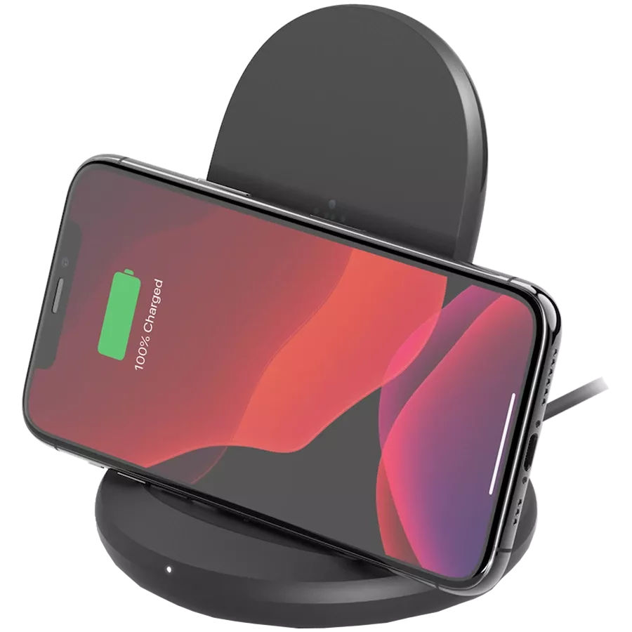 Беспроводное зарядное устройство BELKIN, 15 Вт, Чёрный — Изображение №4
