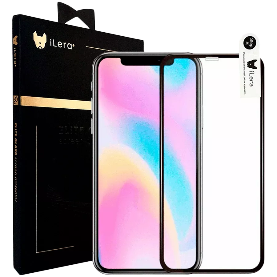 Захисне скло iLera DeLuxe FullCover Glass для iPhone 12 Pro Max — Зображення №1