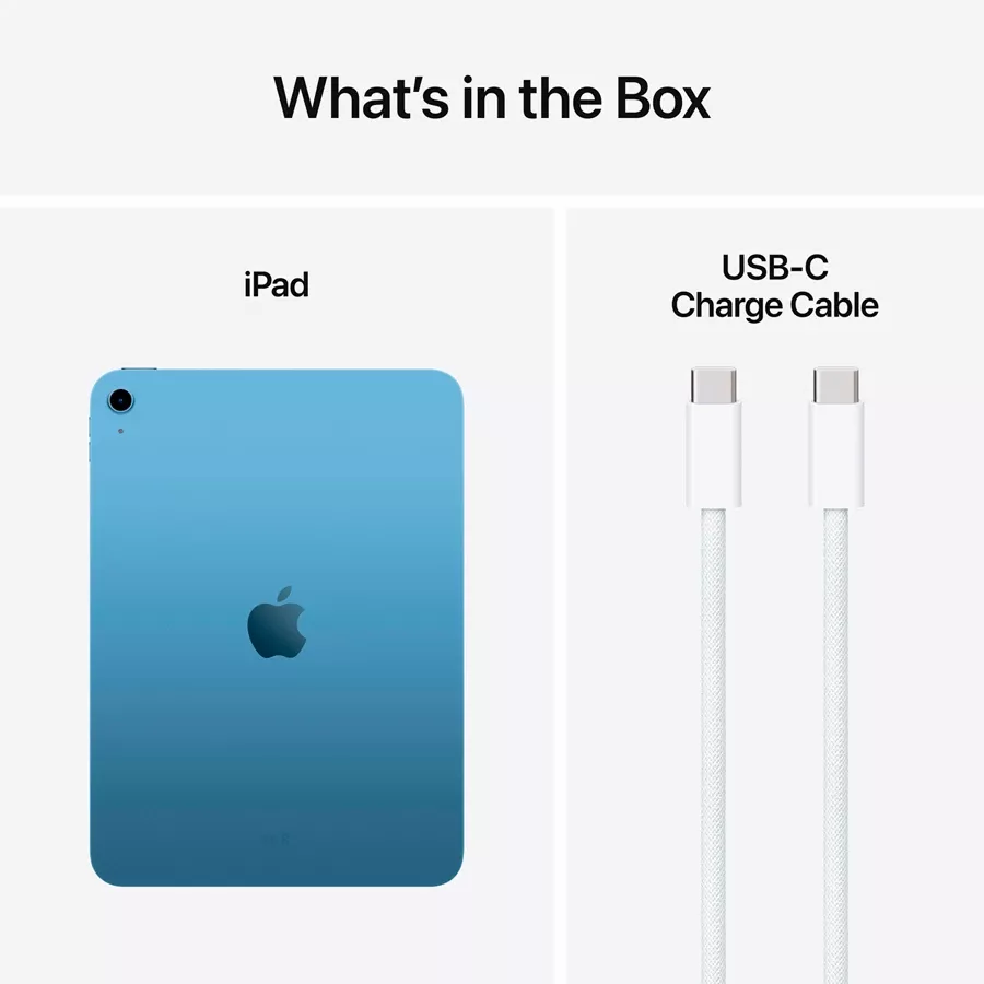 iPad A16, 128 GB Wi-Fi 2025, Blue — Image №8
