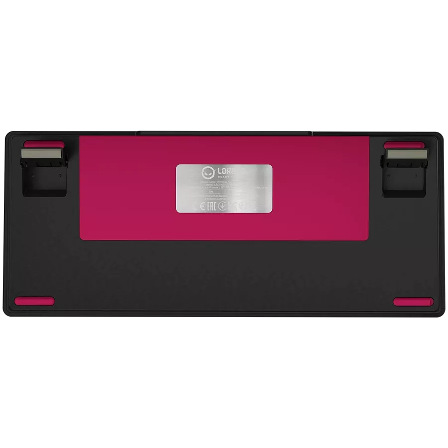 LORGAR KBP7075W Gaming Keyboard, Wireless, Black, EN — Image №8