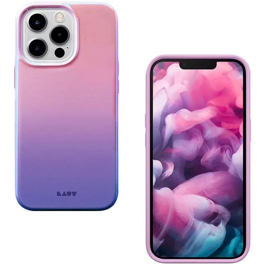 LAUT Protective Case Huex Fade , Lilac for iPhone 13 Pro — Image №2