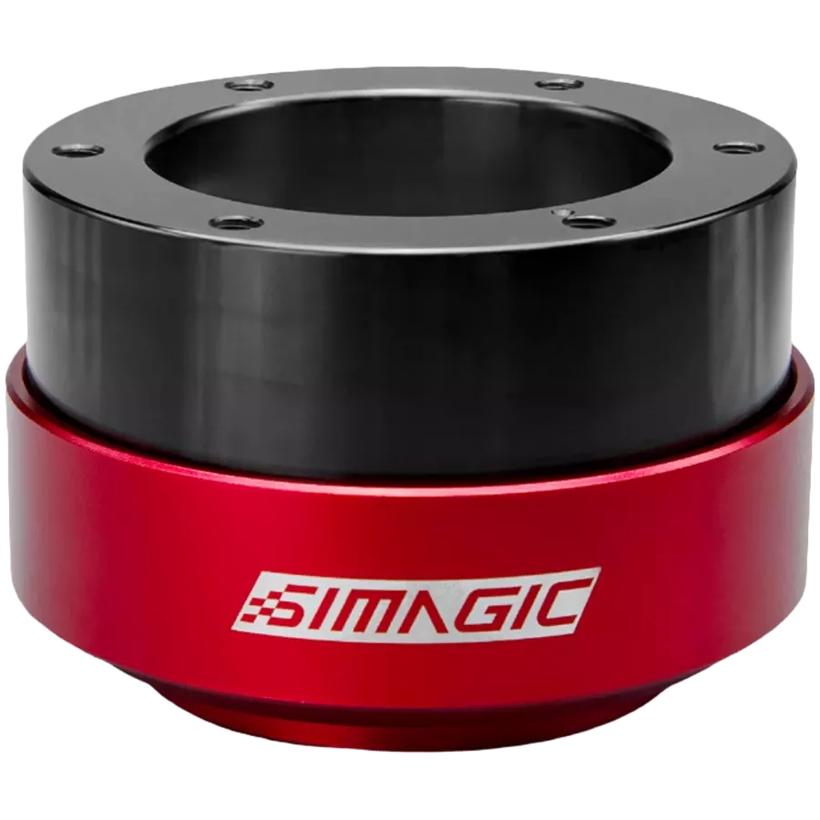SIMAGIC QR70 Quick Release Base, Black/Red — Image №1