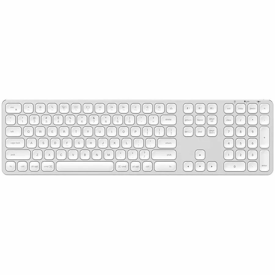 SATECHI Keyboard, Wireless, Silver, US EN — Image №1