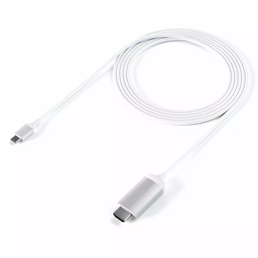 Адаптер Satechi Type-C to 4K HDMI Cable Silver — Зображення №1