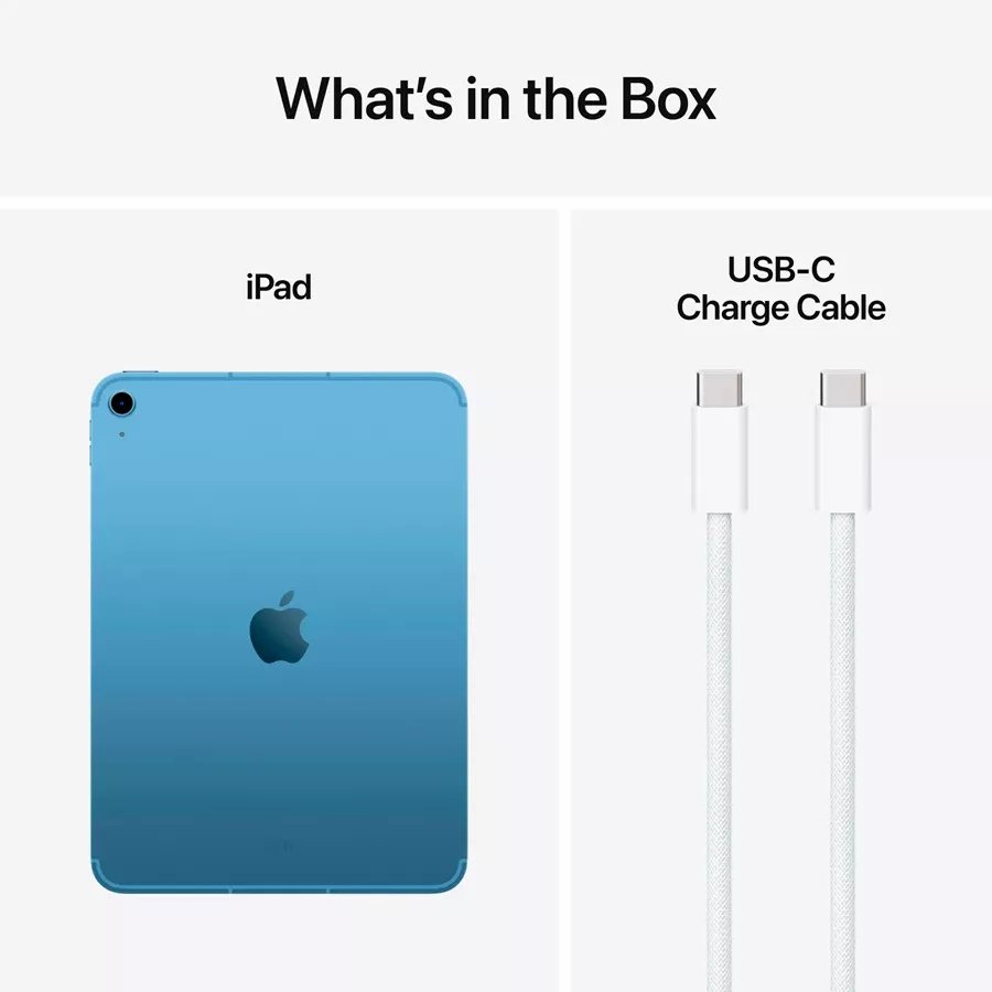 iPad A16, 512 GB Wi-Fi+5G 2025, Blue — Image №8