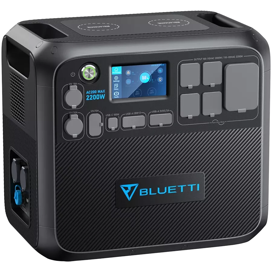 Портативная зарядная станция BLUETTI AC200MAX / 2200 Вт / 2048 Вт⋅ч / LiFePO4 — Изображение №1