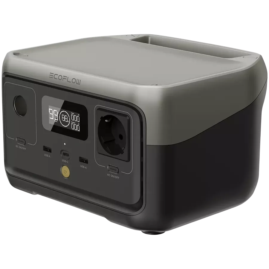 Зарядная станция ECOFLOW CEE 7/4 2*USB Type-A, USB Type C, 600 Вт — Изображение №2