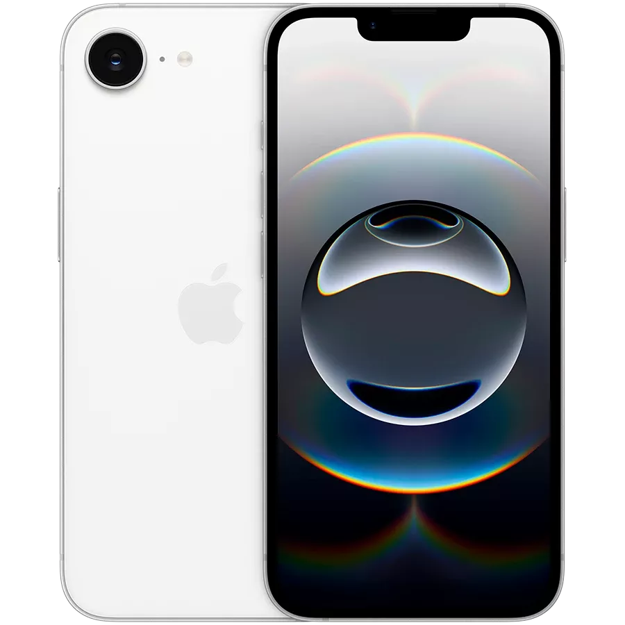 Apple iPhone 16e, 256 GB, White — Image №1