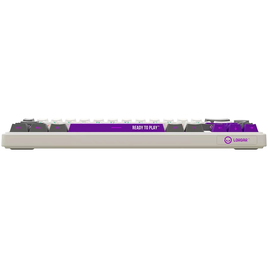 LORGAR KBP70MW Gaming Keyboard, Wireless, Beige, EN — Image №6