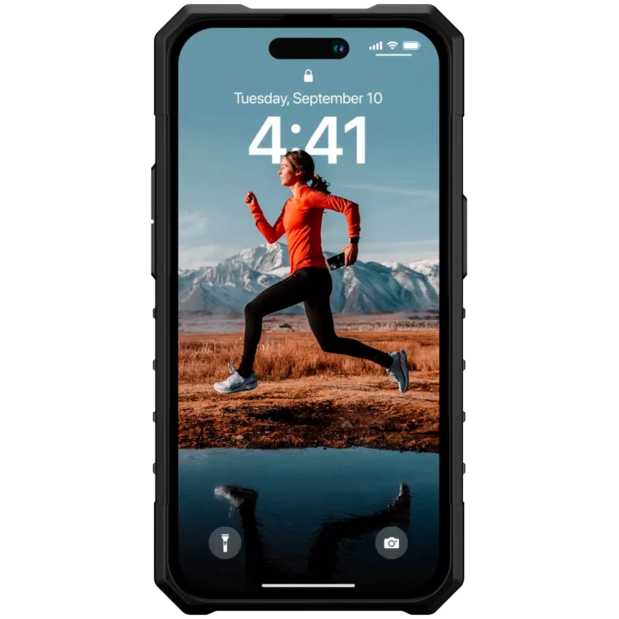Защитный чехол UAG PLASMA  Пепельный для iPhone 14 Pro — Изображение №3