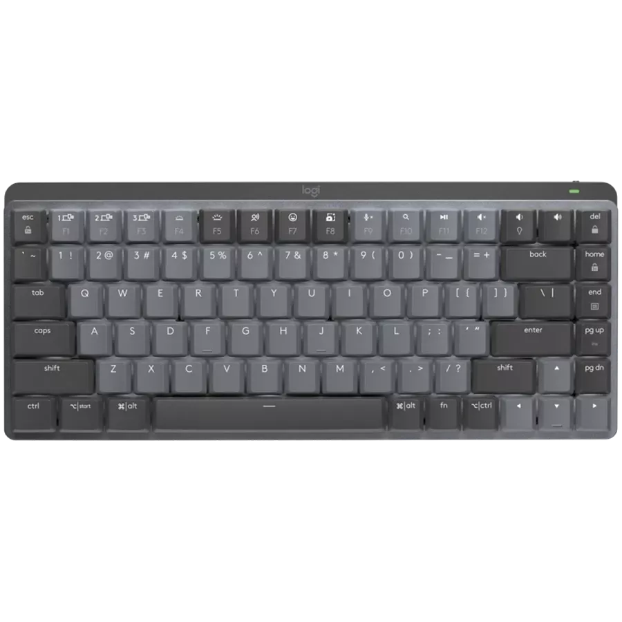 Клавіатура LOGITECH MX Mechanical Mini Minimalist Tactile Graphite (L920-010780) — Зображення №1