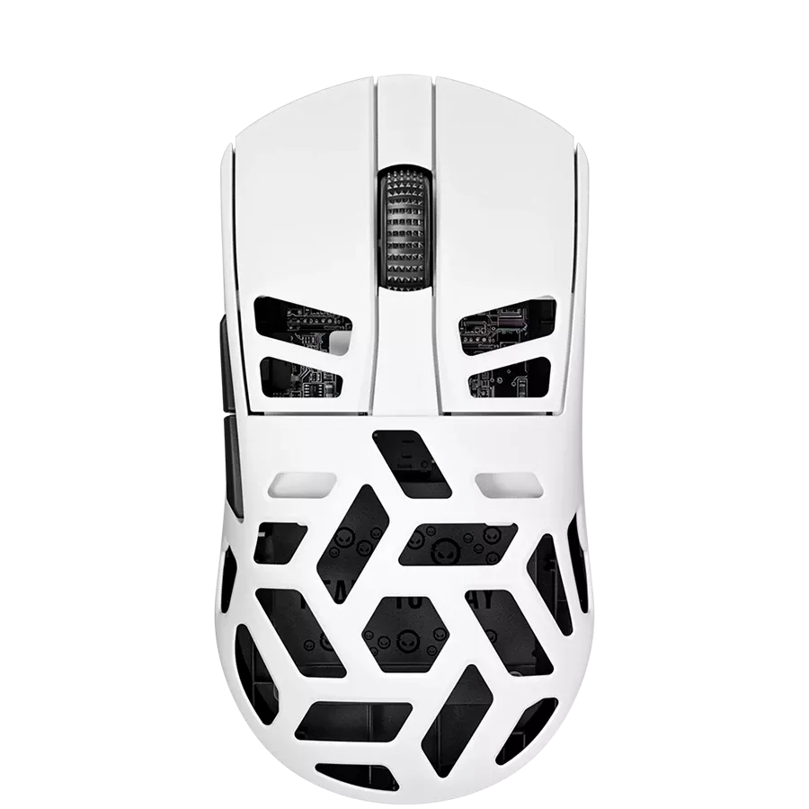 LORGAR MSE90W Gaming Mouse, Wireless, White — Image №1