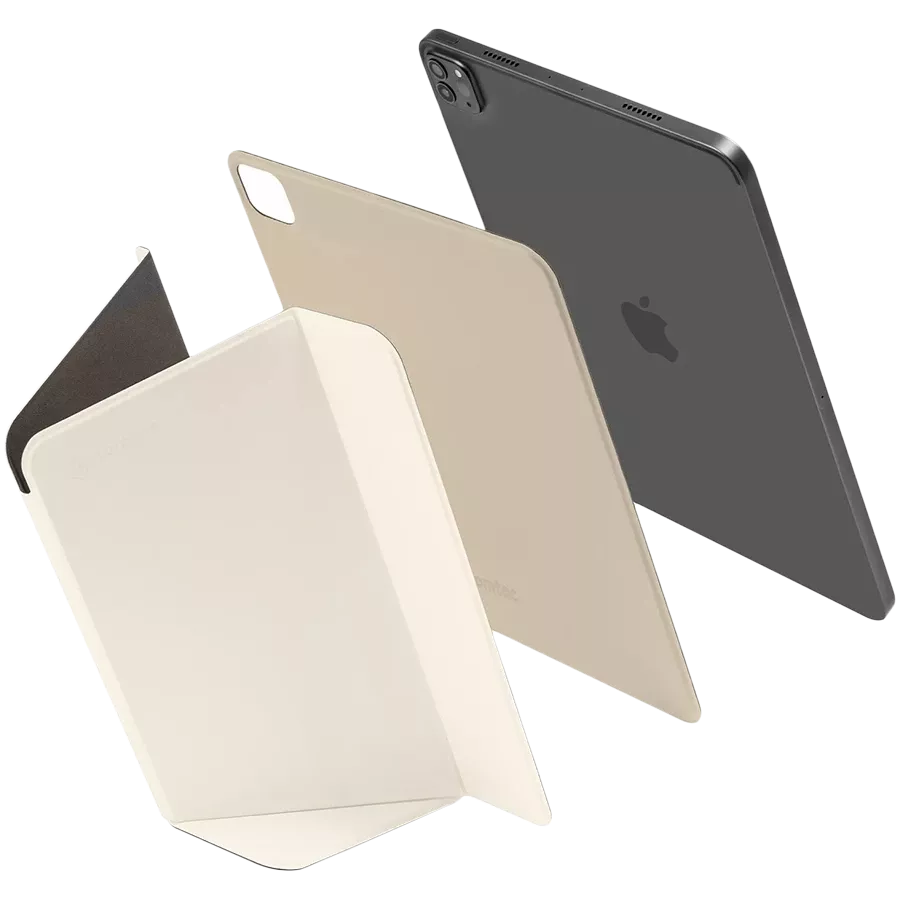 TOMTOC Кейс кітапшасы 4-mode Folio B02  Ivory White for iPad Pro 12.9-inch (5th generation)/Pro 12.9-inch (6th generation) — image №2