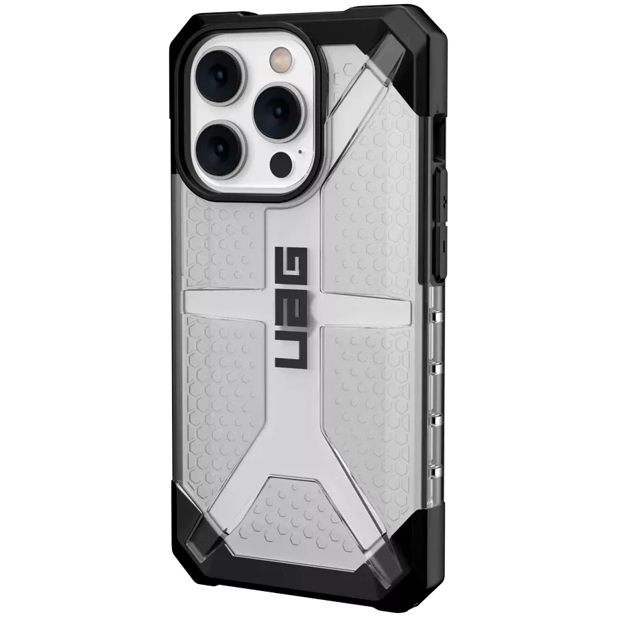 Защитный чехол UAG PLASMA  Пепельный для iPhone 14 Pro — Изображение №2
