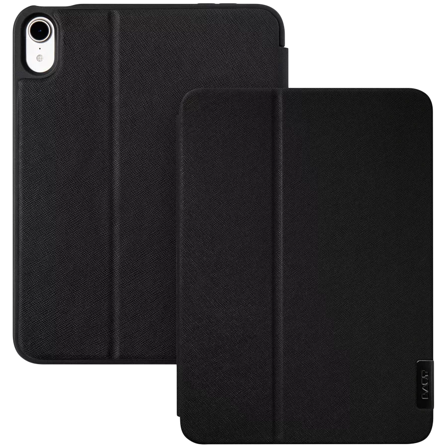 Обложка Smart Folio LAUT PRESTIGE FOLIO  Чёрная для iPad mini (6-го поколения) — Изображение №1