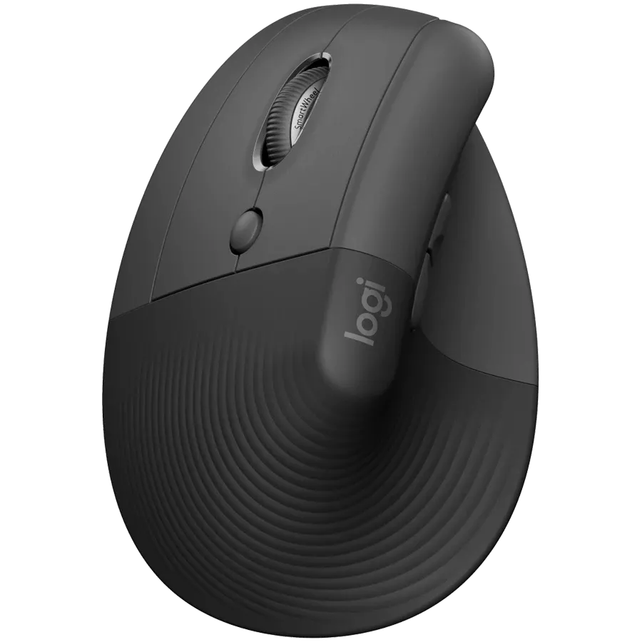 LOGITECH LIFT Left Vertical Ergonomic Ποντίκι, Ασύρματο, Graphite Black — Εικών №1