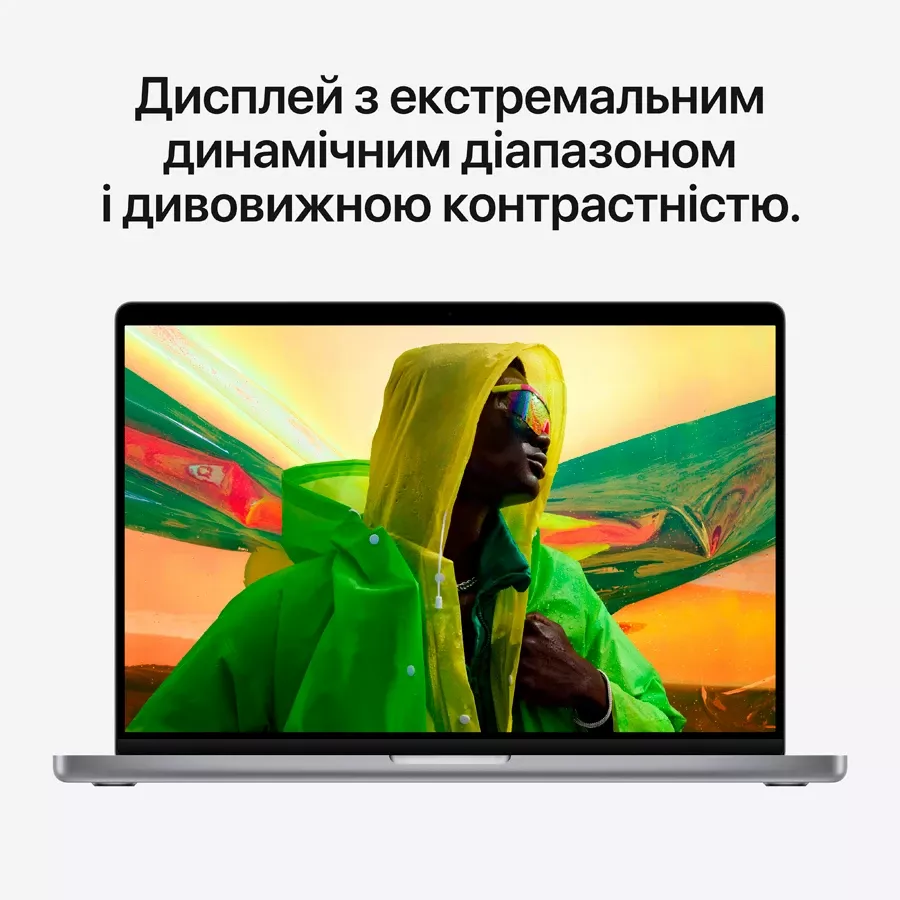 MacBook Pro 16.2"  M1 Pro (10C CPU/16C GPU), 32 ГБ, 512 ГБ, Космічний сірий — Зображення №9