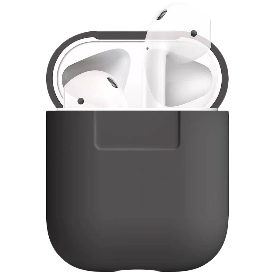 Чохол для AirPods ELAGO Silicone Case Dark Grey — Зображення №1