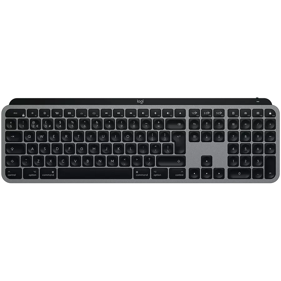 Клавіатура бездротова LOGITECH MX Keys for Mac Space Gray (L920-009558) — Зображення №2