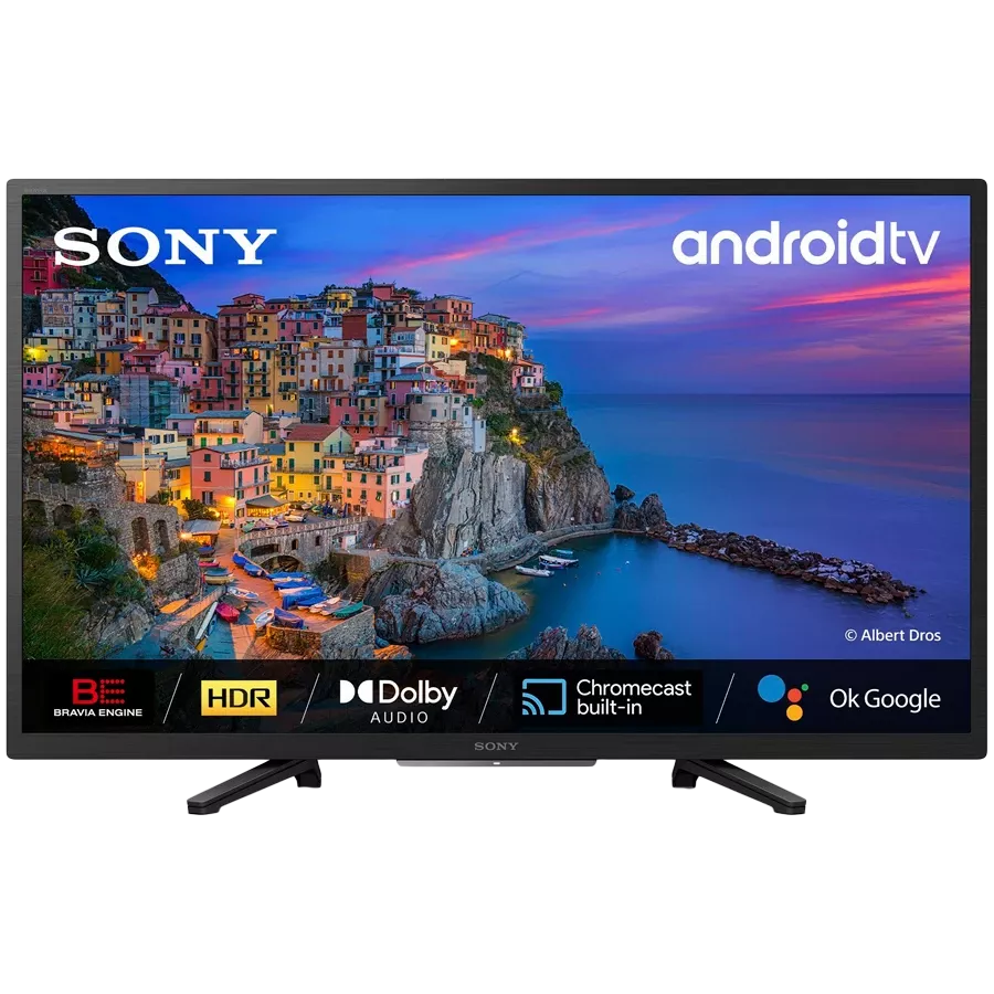 SONY Smart TV, LED, 32", [HD Ready/Direct LED], Black — Image №1