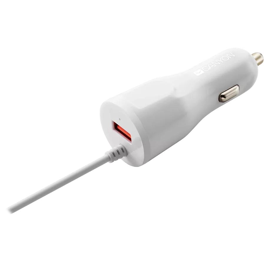 Автомобильный адаптер CANYON C-033 2*USB/Lightning — Зображення №2