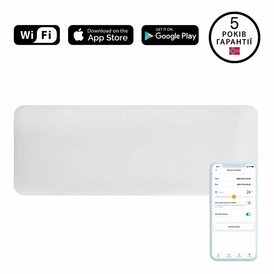 Конвектор Mill 1500W WiFi — Зображення №1
