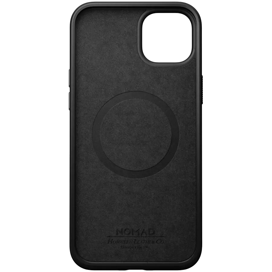 NOMAD Θήκη Modern Leather με MagSafe, Καφέ for iPhone 15 Plus — Εικών №3