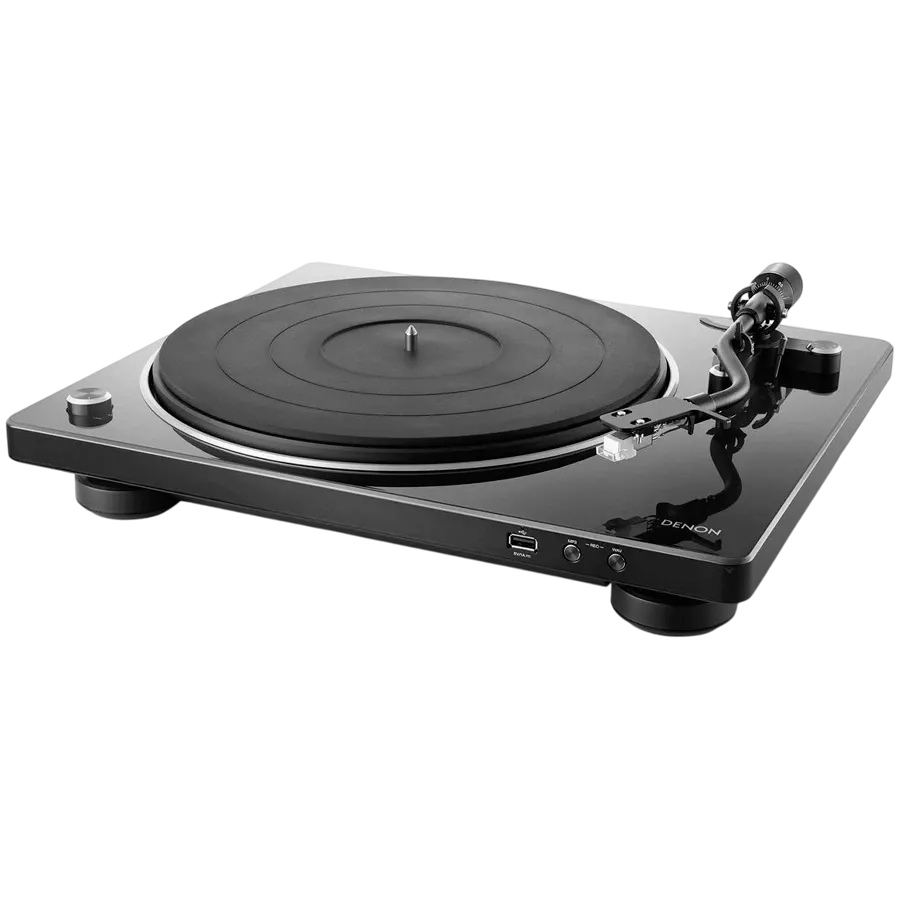 DENON Βινυλίου Player, Πλήρως χειροκίνητο, Μαύρο — Εικών №3