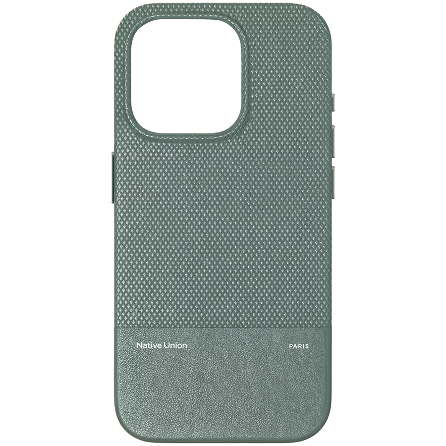 Чохол NATIVE UNION (RE)CLASSIC CASE with MagSafe Slate Green для iPhone 16 Pro — Зображення №1