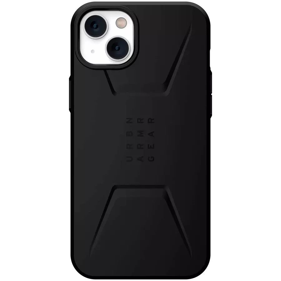Чехол UAG Civilian с MagSafe для iPhone 14 Plus, Чёрный — image №1